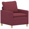 vidaXL Sofa Vinr&oslash;d 76 x 81 x 87,5 cm Stof