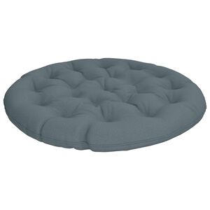 vidaXL Papasan stolspude VIANEN 100% polyester Bl&aring; &Oslash; 120 x 12 cm