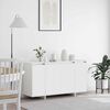vidaXL Sideboard Hvid 135 x 41 x 75 cm Konstrueret tr&aelig;