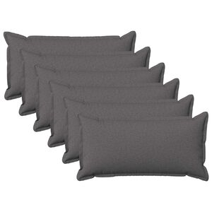 vidaXL Pudebetr&aelig;k 6 pcs HOUTEN Lysegr&aring; 40 x 80 cm Faux Linned
