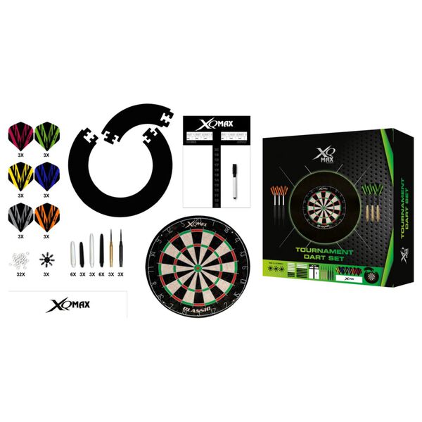 XQmax Darts darts&aelig;t til turnering 90 dele 23 g sort