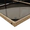 vidaXL spisebordss&aelig;t til haven 13 dele med hynder polyrattan beige