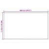 vidaXL telttæppe 300x600 cm beige