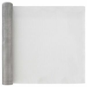 vidaXL Netsk&aelig;rm 60 x 2000 cm 18 mesh Rustfrit St&aring;l 304 S&oslash;lv