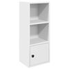 vidaXL bogreol 31x24x77 cm konstrueret tr&aelig; hvid