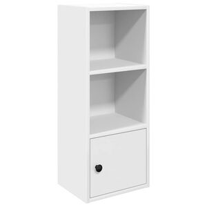 vidaXL bogreol 31x24x77 cm konstrueret tr&aelig; hvid