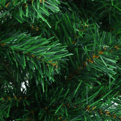 vidaXL kunstigt juletræ med lys og juletræsfod 180 cm 564 grene