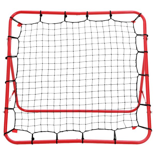 vidaXL rebounder til fodbold 100x100 cm justerbar