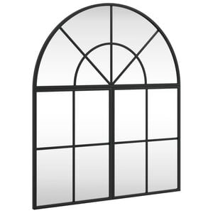 vidaXL v&aelig;gspejl 60x70 cm buet jern sort