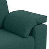vidaXL Sofa 2 pcs M&oslash;rkegr&oslash;n 219 x 80 x 82 cm Stof
