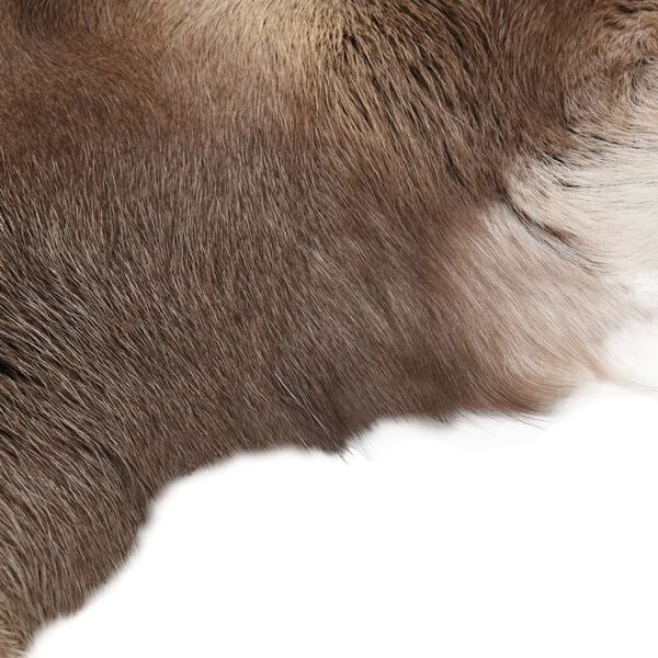 vidaXL rensdyrskind 80x130 blandet gr&aring;