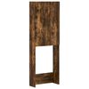 vidaXL Toilet Skab HAARLEM R&oslash;get eg 66 x 25,5 x 190 cm Konstrueret tr&aelig;