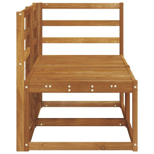 vidaXL Udend&oslash;rs midter- og hj&oslash;rnesofa 2 Stk Naturfarvet