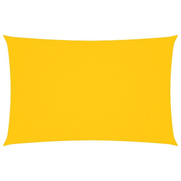 vidaXL solsejl 2,5x5 m rektangul&aelig;r oxfordstof gul