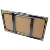 Br&uuml;der Mannesmann foldbart bord 100 x 60 x 94 cm 70111