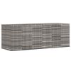 vidaXL hyndeboks 291x100,5x104 cm polyrattan gr&aring;