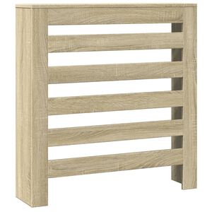 vidaXL radiatorskjuler 78x20x82 cm konstrueret tr&aelig; sonoma-eg