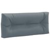 vidaXL Palle rygpude VIANEN 100% polyester Bl&aring; 120 x 40 x 12 cm