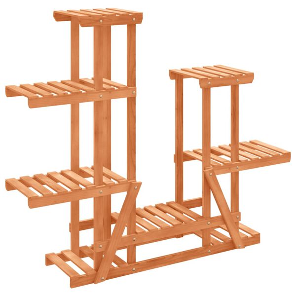 vidaXL blomsterstativ 95x25x96 cm massivt fyrretræ