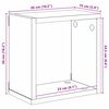 vidaXL Væghylder 2 pcs Gammelt træ 26 x 15 x 26 cm Konstrueret træ