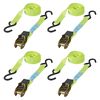 ProPlus surringsrem med skralde + 2 kroge 4 stk. 5 m 320205