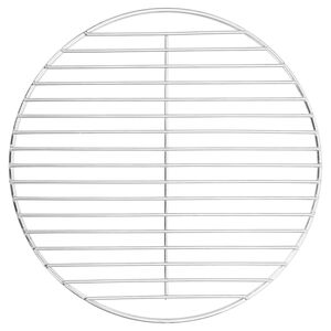 vidaXL grillrist &Oslash;34,5 cm rund 304 rustfrit st&aring;l