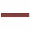 vidaXL sammenrullelig sidemarkise 200x1200 cm brun