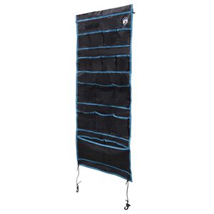 vidaXL Opbevaringspose med opbevaring Sort og Bl&aring; 125 x 48 cm oxford