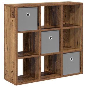 vidaXL Sideboard med skuffe Gammelt tr&aelig; 73,5 x 24 x 69,5 cm