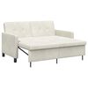 vidaXL Sovesofa Cremefarvet Stof