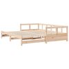 vidaXL daybed uden madras 90x190 cm massivt fyrretræ