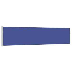 vidaXL sammenrullelig sidemarkise til terrassen 117x514 cm bl&aring;