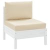 vidaXL pallehynder 2 stk. oxfordstof beige