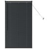 vidaXL Persienner Sort 130 x 80 cm Aluminium