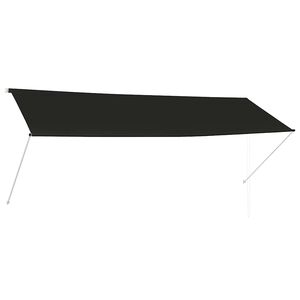 vidaXL foldemarkise 350x150 cm antracitgr&aring;