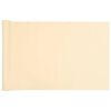 vidaXL altanafsk&aelig;rmning 300x120 cm PVC cremefarvet