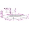 vidaXL Sengestel med hovedg&aelig;rde Gammelt tr&aelig; 180 x 200 cm