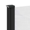 vidaXL sammenrullelig sidemarkise 180x600 cm hvid