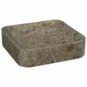 vidaXL h&aring;ndvask 40x40x10 cm marmor gr&aring;