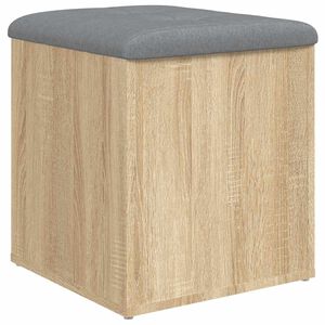 vidaXL opbevaringsb&aelig;nk Sonoma eg 42x42x45 cm konstrueret tr&aelig;