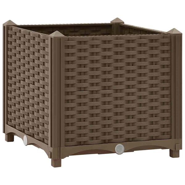 vidaXL højbed 40x40x38 cm polypropylen