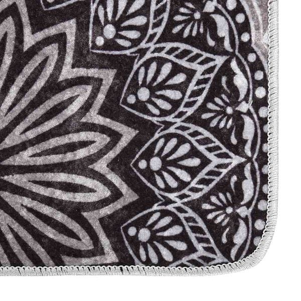 vidaXL gulvt&aelig;ppe 80x150 cm vaskbart flerfarvet