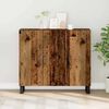 vidaXL Sideboard Gammelt tr&aelig; 90 x 34 x 80 cm Konstrueret tr&aelig;