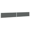 vidaXL sammenrullelig sidemarkise til terrassen 170x1200 cm antracit
