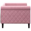 vidaXL daybed 80x200 cm velour pink