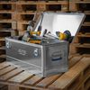 ALUTEC opbevaringskasse BASIC 40 l aluminium