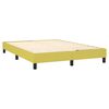 vidaXL Boxspring sengeramme Gr&oslash;n 140x200 cm Stof