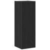 vidaXL V&aelig;g TV Skab 30,5 x 30 x 90 cm Sort eg Konstrueret tr&aelig;