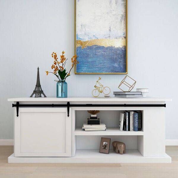 vidaXL mini-skydel&aring;ges&aelig;t til skabe kulstofst&aring;l 183 cm