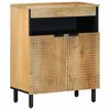 vidaXL sk&aelig;nk 60x33x75 cm massivt mangotr&aelig; brun